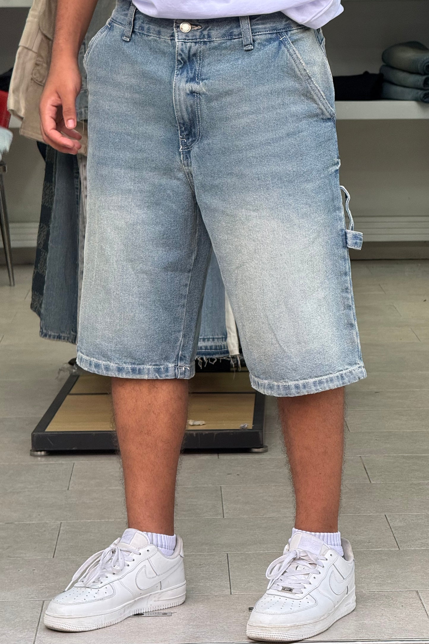 SKATER JORTS FLARE DIRTY CLAIR