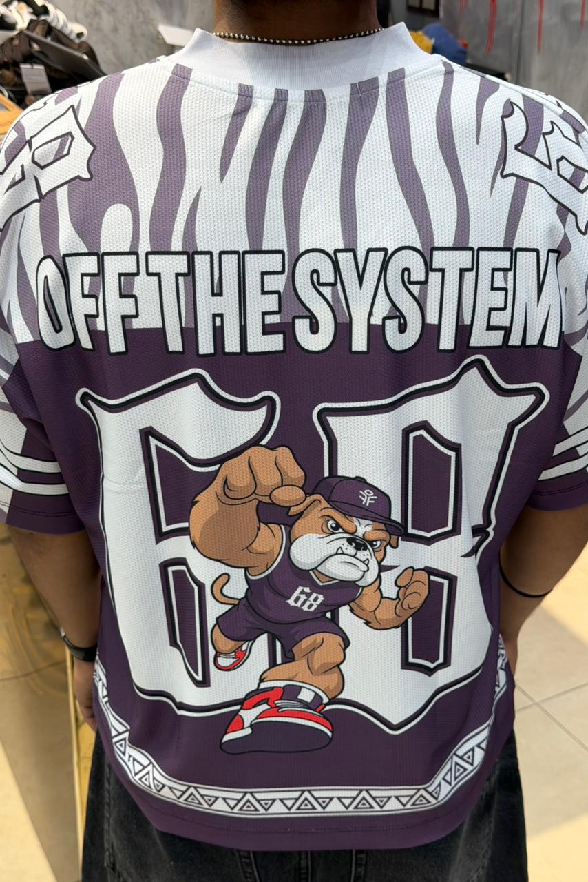 AMERICAN T-SHIRT 69 PURPLE
