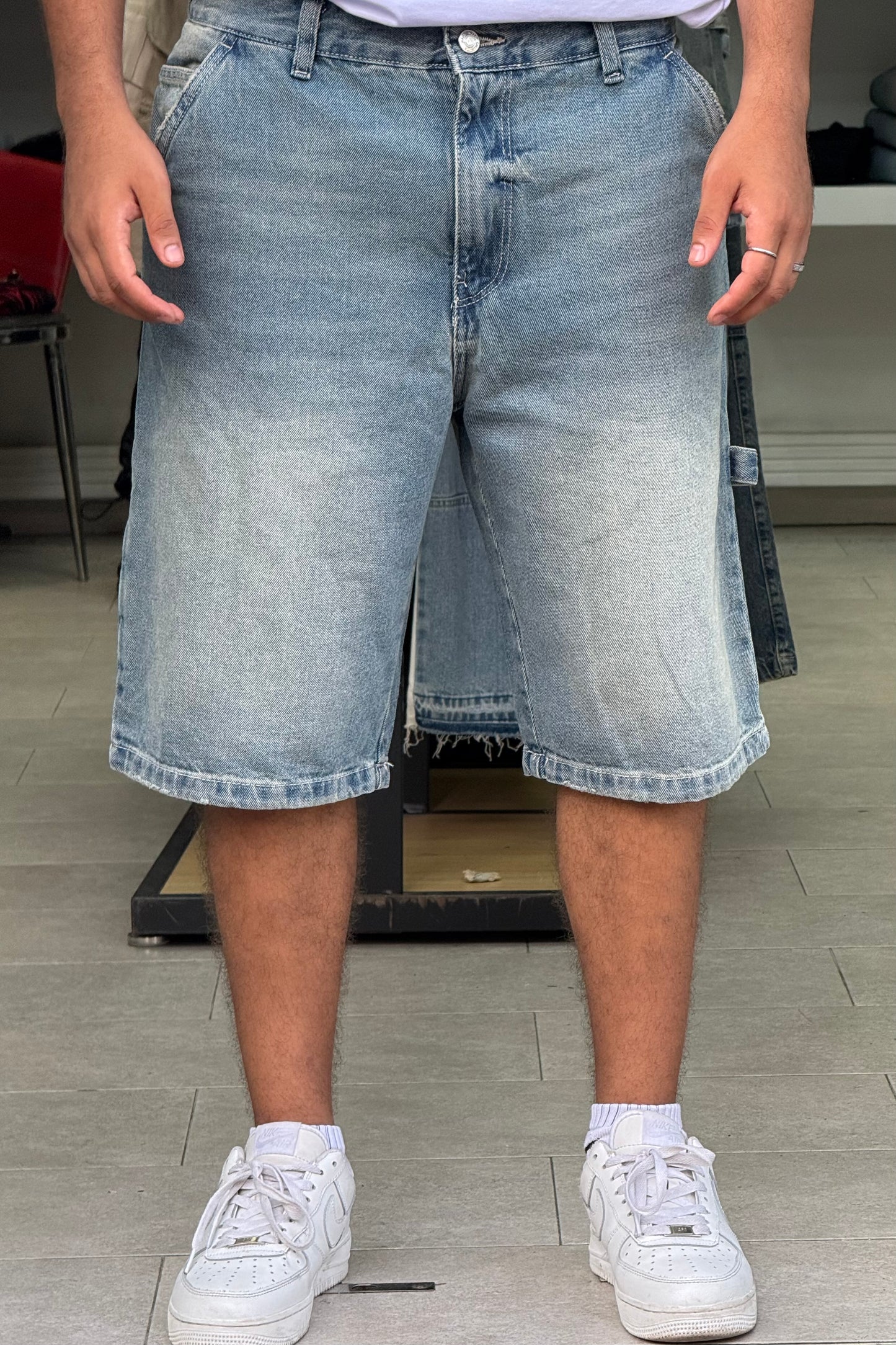 SKATER JORTS FLARE DIRTY CLAIR