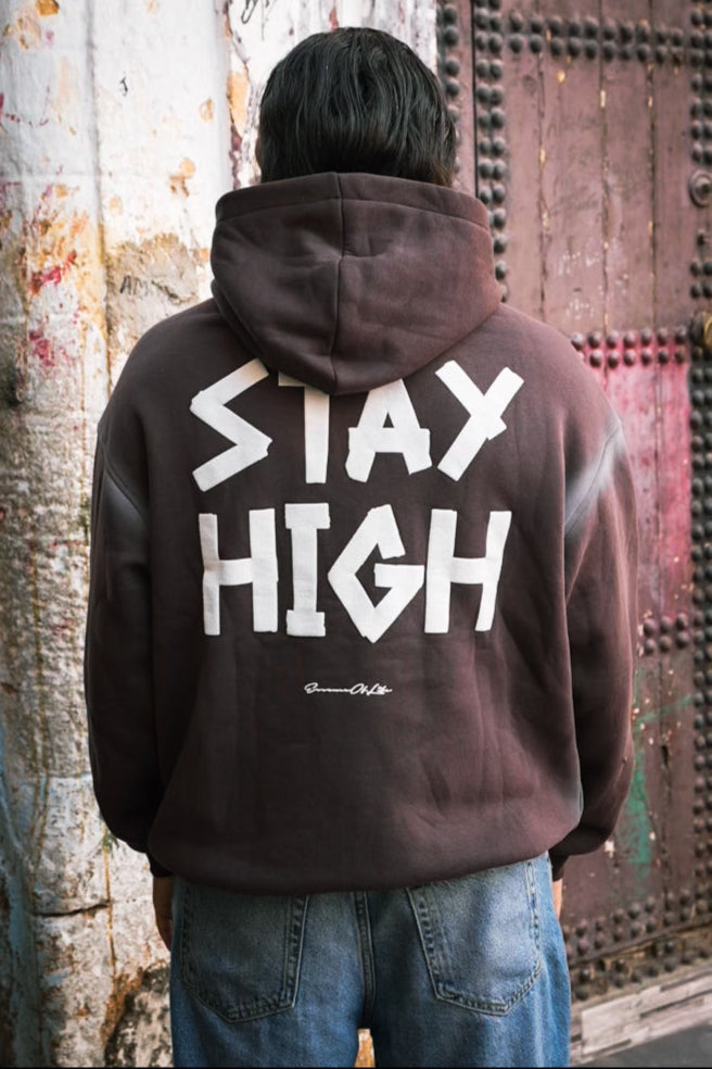 HOODIES STAY HIGH BROWN
