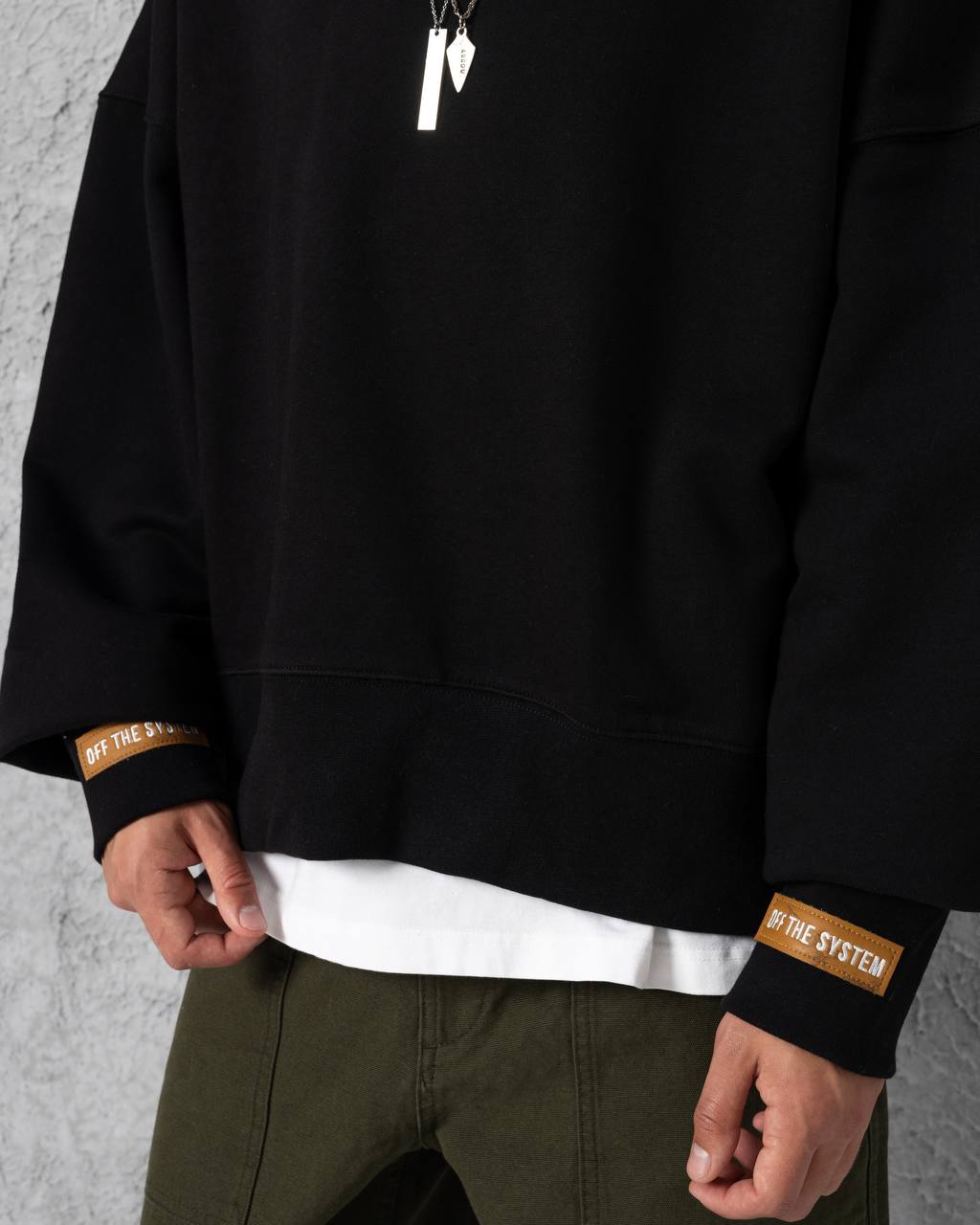 SWEAT OVERSIZE NOIR