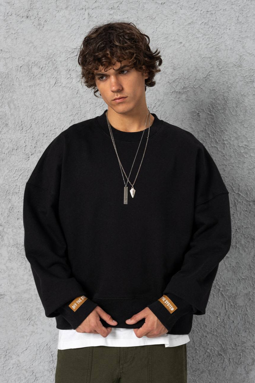 SWEAT OVERSIZE NOIR