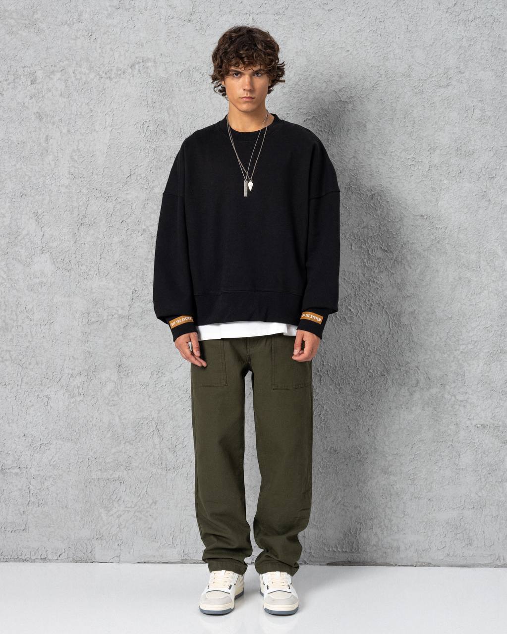 SWEAT OVERSIZE NOIR