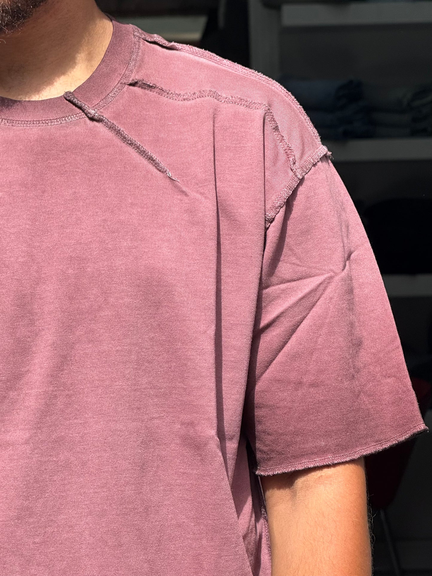 T-SHIRT PR BRUGUNDY