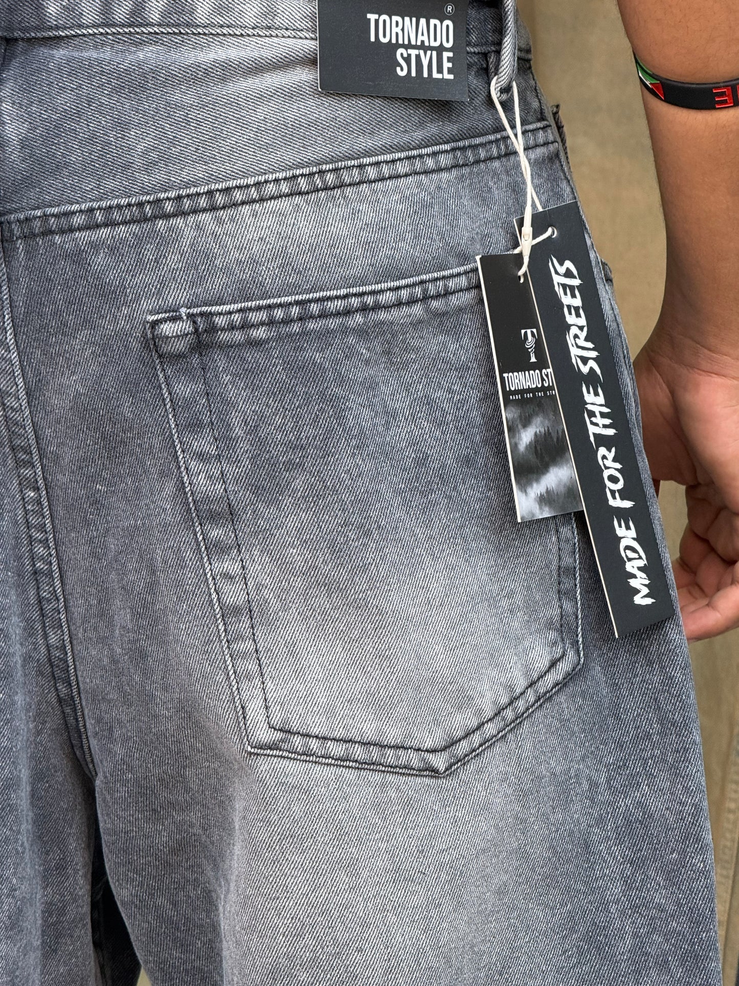 BAGGY JEANS L'INTROUVABLE (GREY)