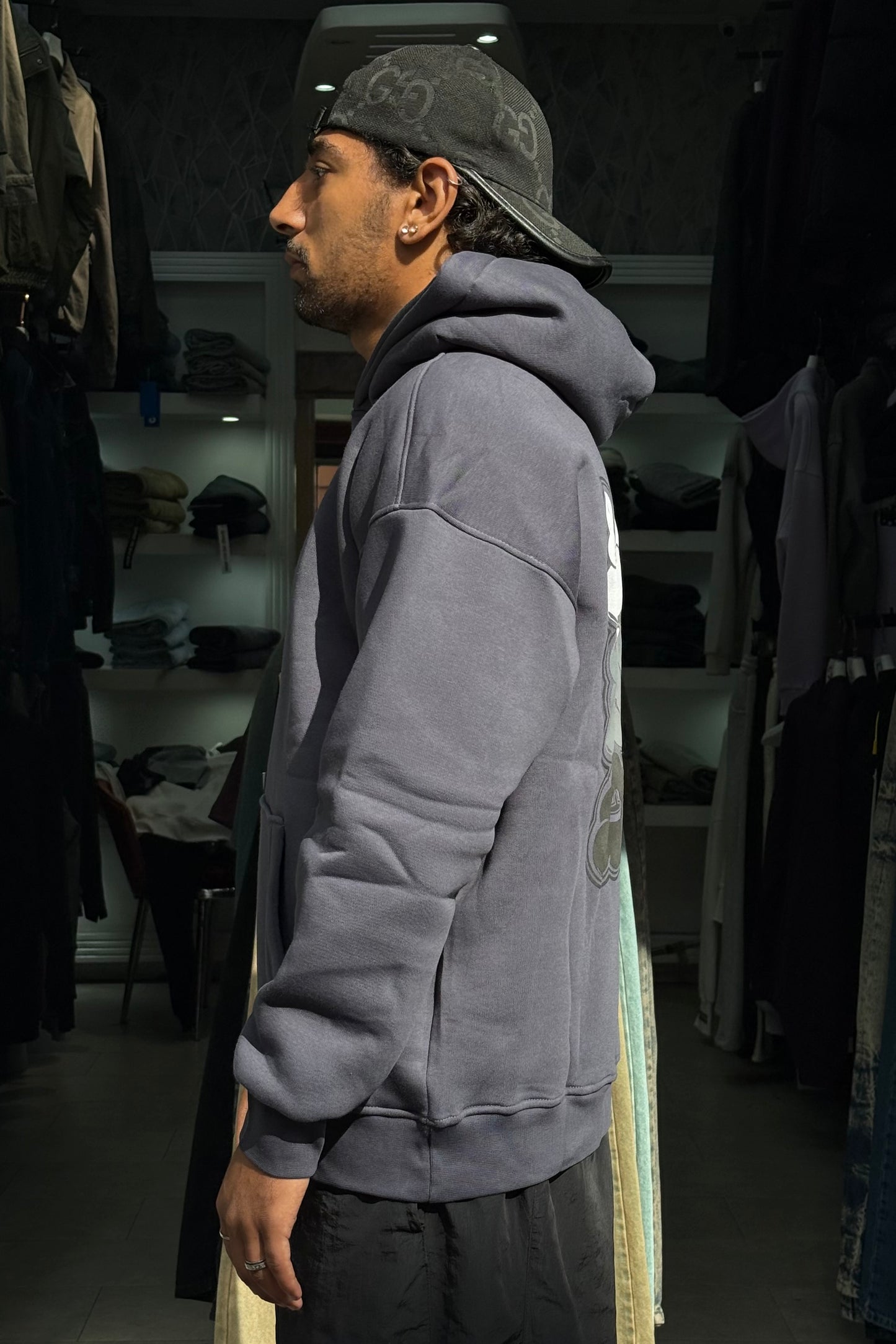 HOODIES LOVE IS IN THE AIR GREY