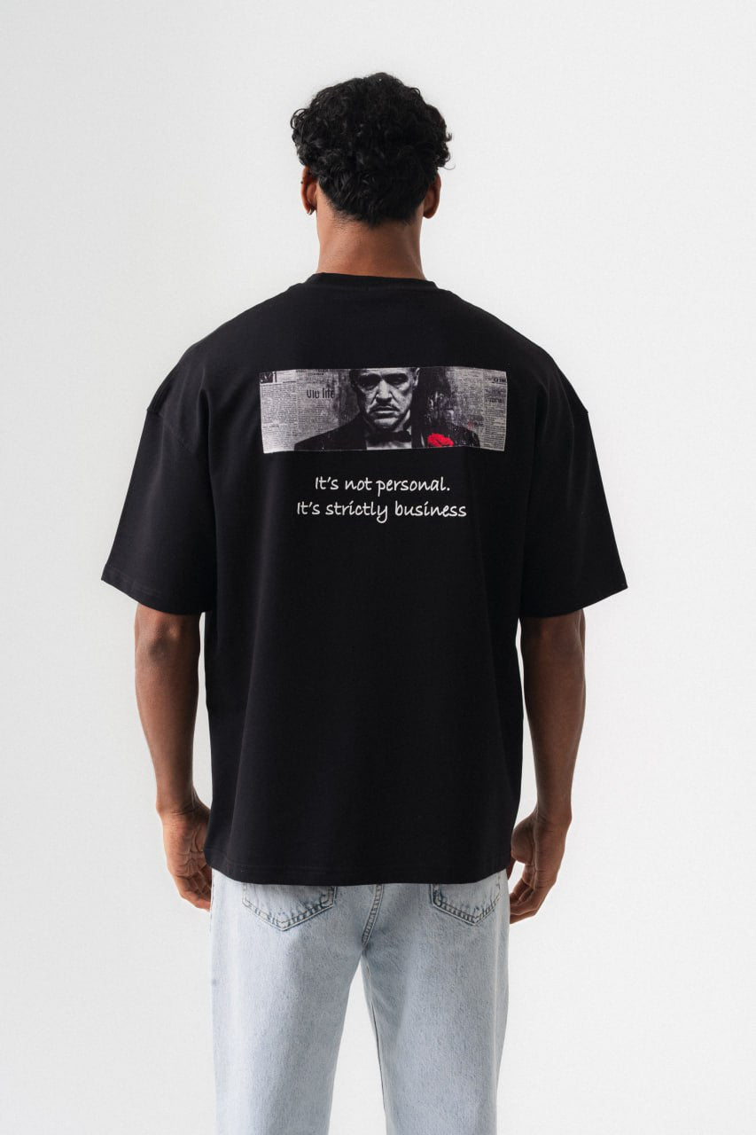 T-SHIRT THE GODFATHER BLACK ESCO