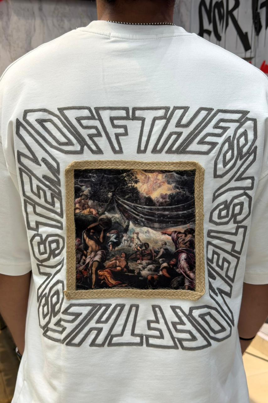 T-SHIRT OFF THE SYSTEM WHITE