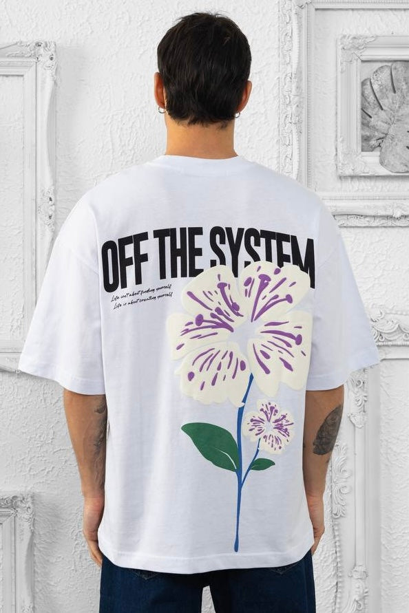 T-SHIRT FLOWER WHITE
