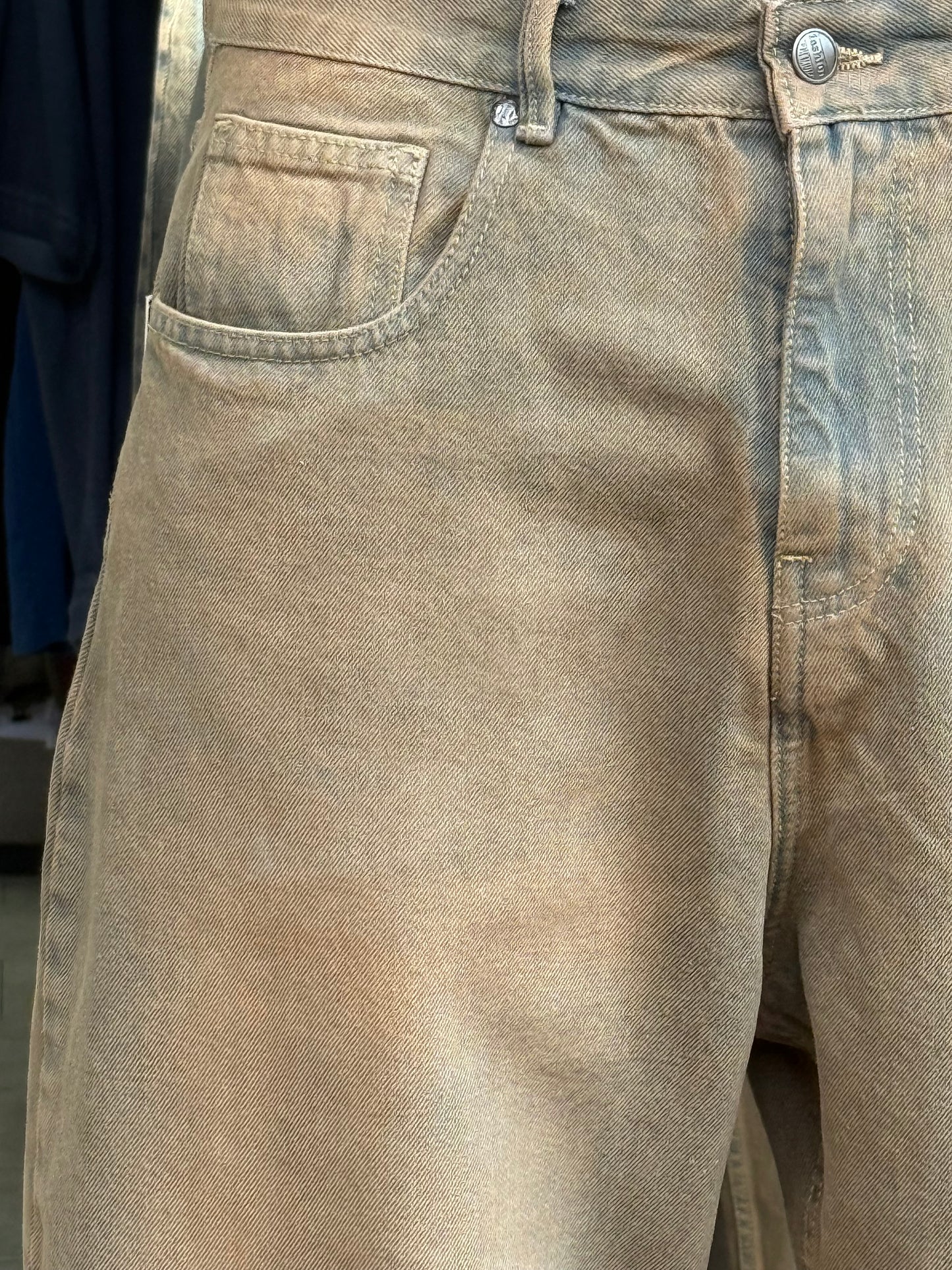 BAGGY JEANS L'INTROUVABLE (DIRTY VERT)