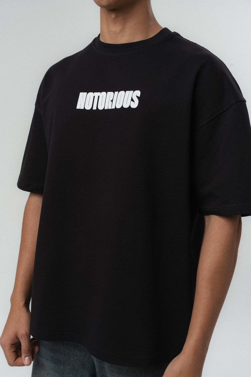T-SHIRT NOTORIOUS BLACK ESCO