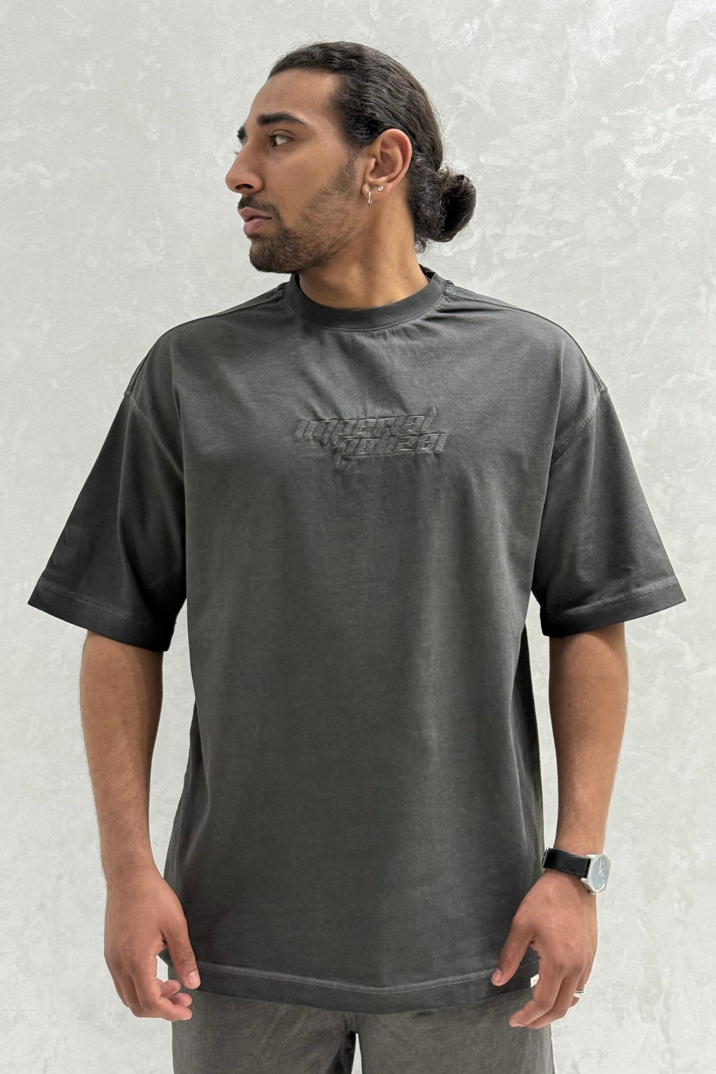 T-SHIRT PZ WASHED 93 GRIS