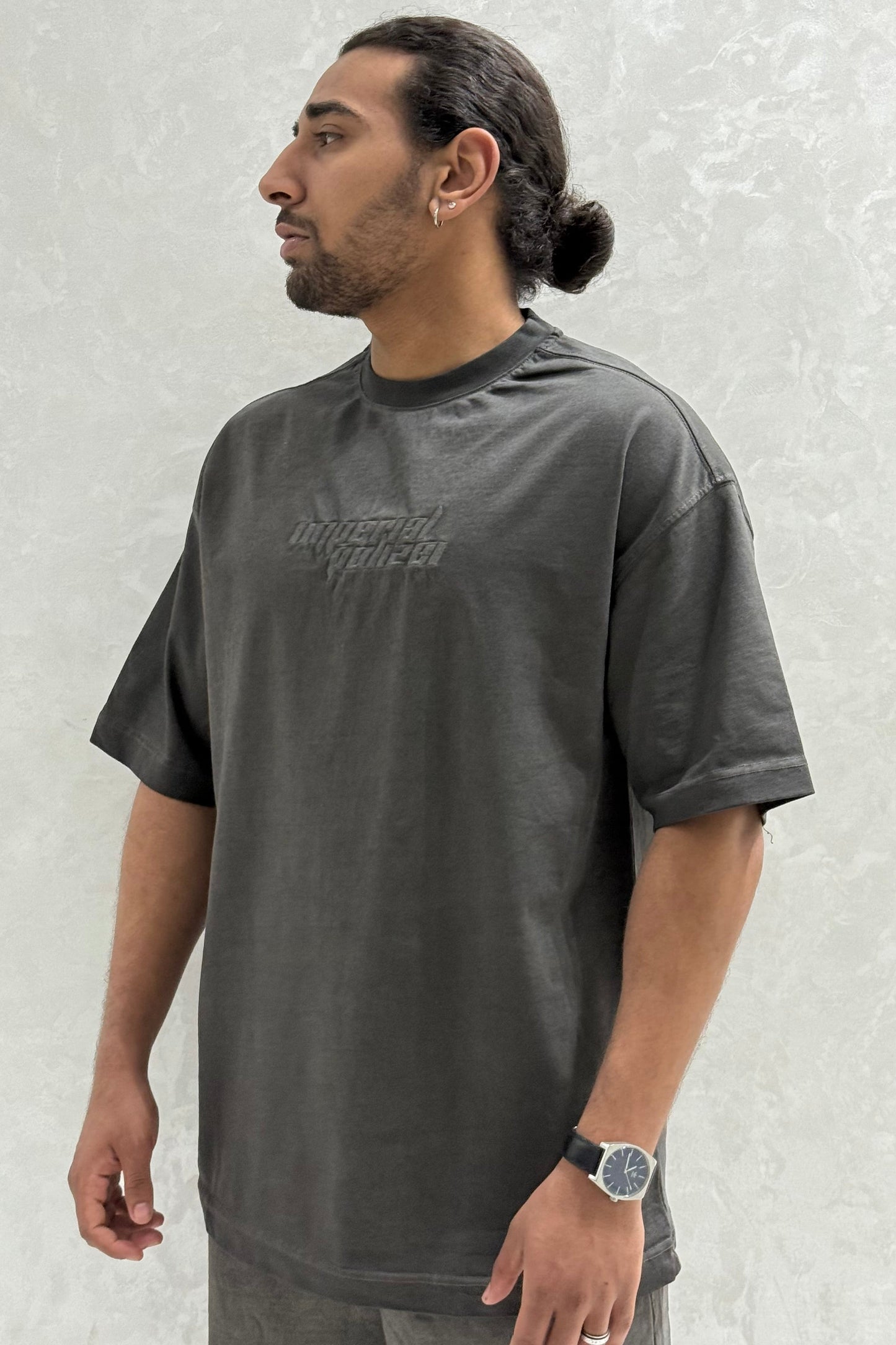 T-SHIRT PZ WASHED 93 GRIS