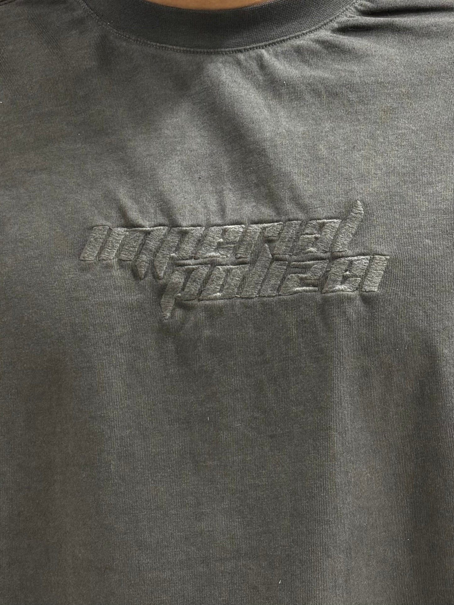 T-SHIRT PZ WASHED 93 GRIS