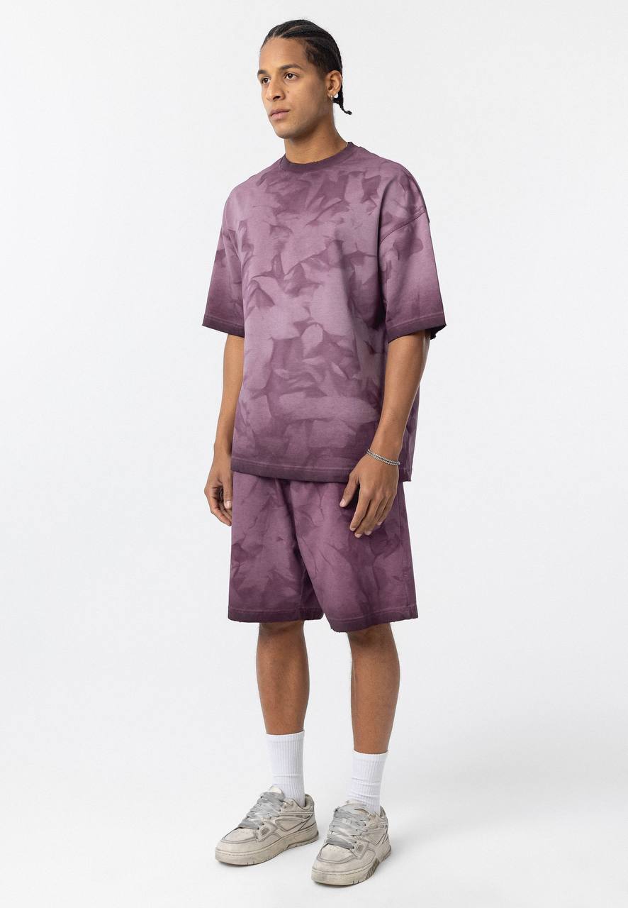 ENSEMBLE OVERSIZE BURGUNDY E90-05