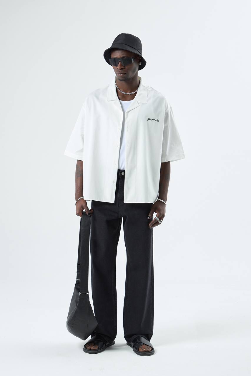 CHEMISE LIVE YOUR LIFE BLANCHE (ES) E70-189