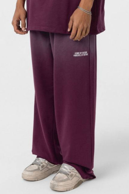 PANTALON VM WASHED BURGUNDEY