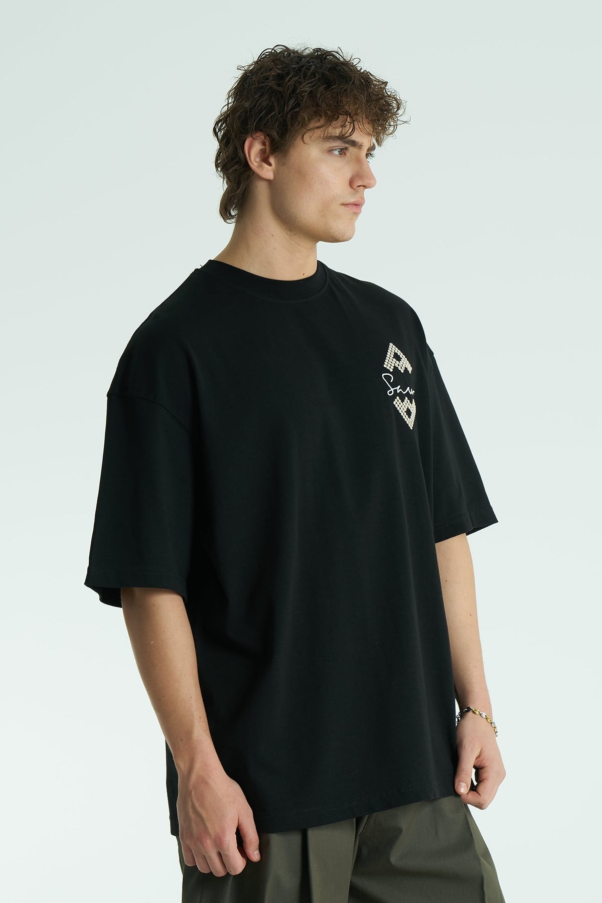 T-SHIRT SW SEVENTY BLACK 5099