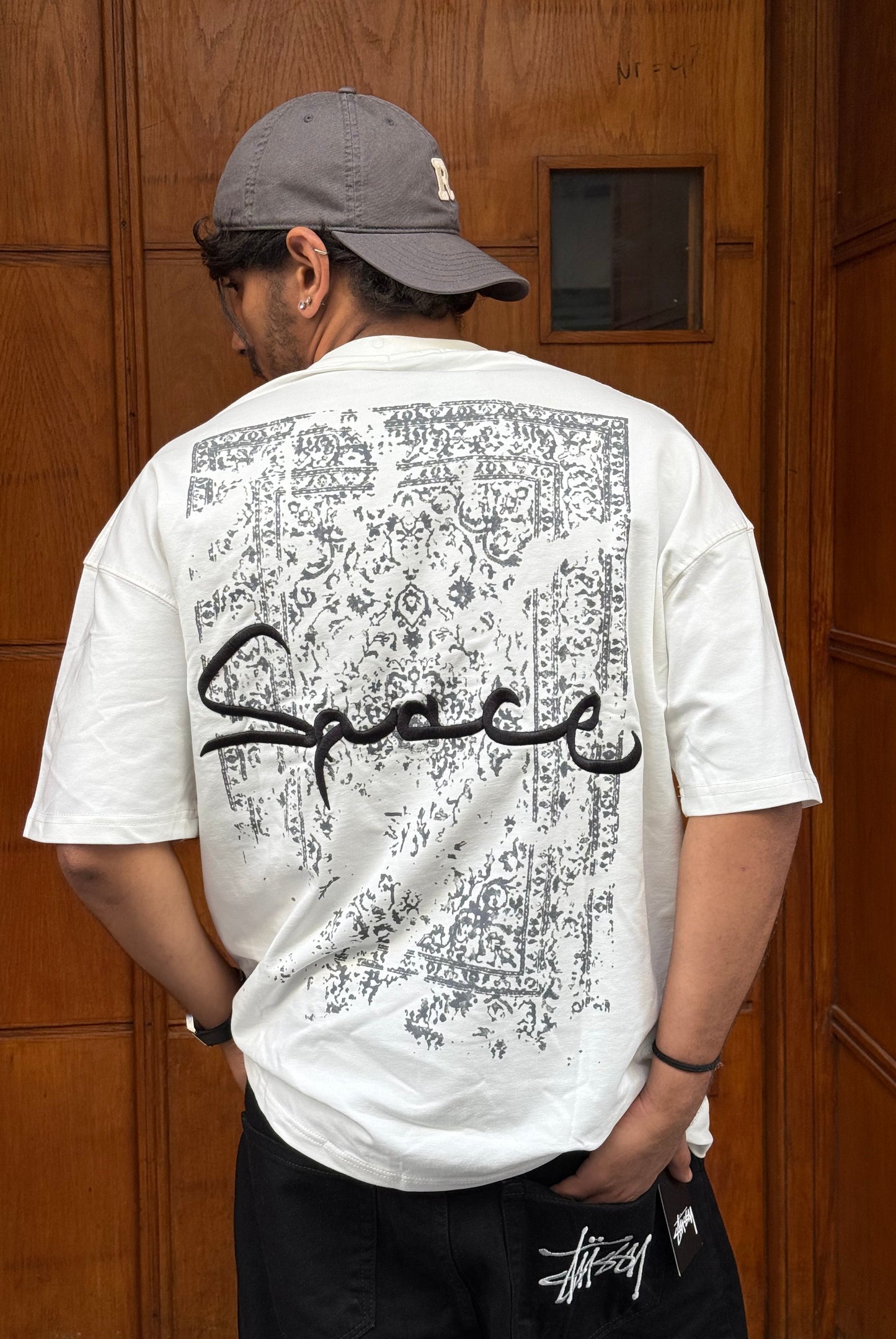 T-SHIRT SPACE WHITE ESCO