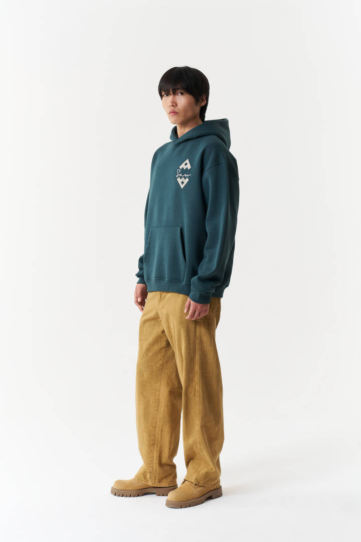 HOODIES SW GREEN 5216