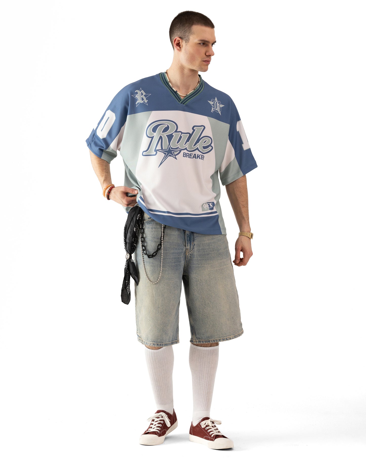 AMERICAN T-SHIRT RULE ICE BLUE 8859