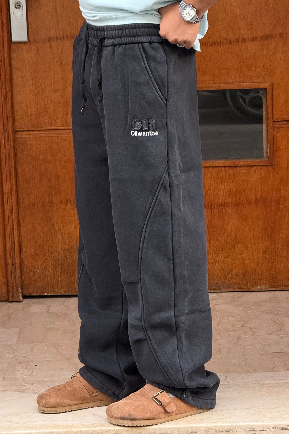 SWEATPANTS BLACK WASHED (2) CN