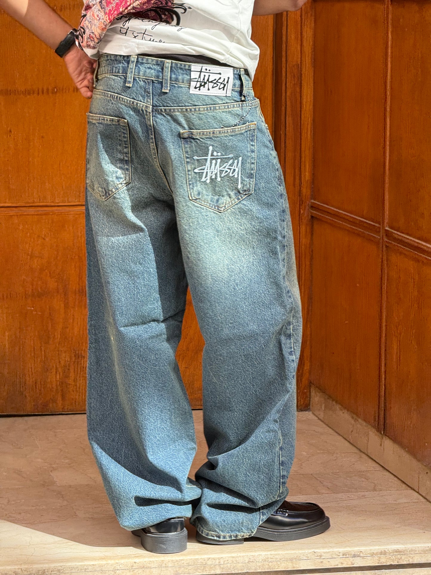 SUPPER BAGGY STUSSY DIRTY