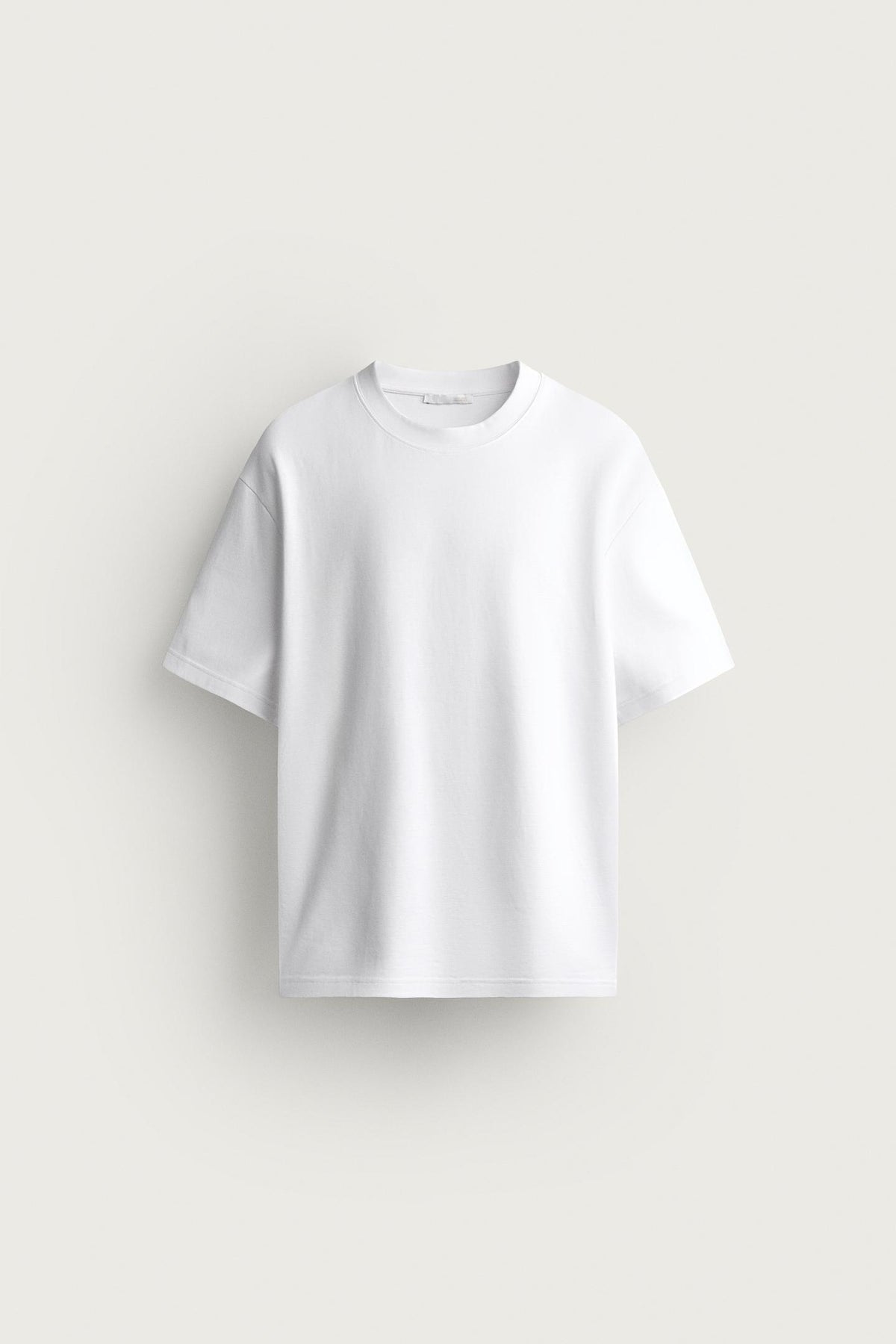 T-SHIRT BASIC ZARA ORIGINAL WHITE