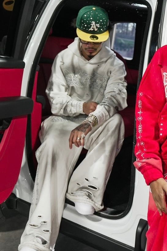 ENSEMBLE STRASS WHITE