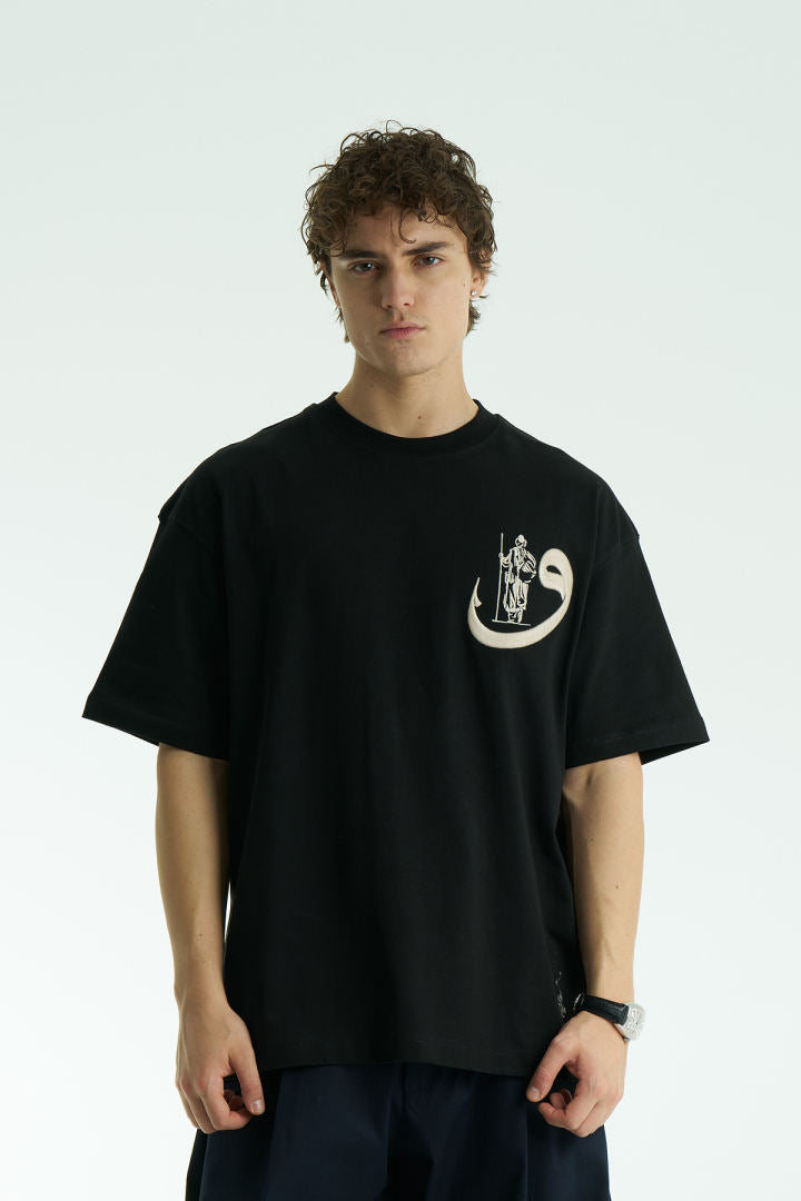 T-SHIRT SW BLACK 5105