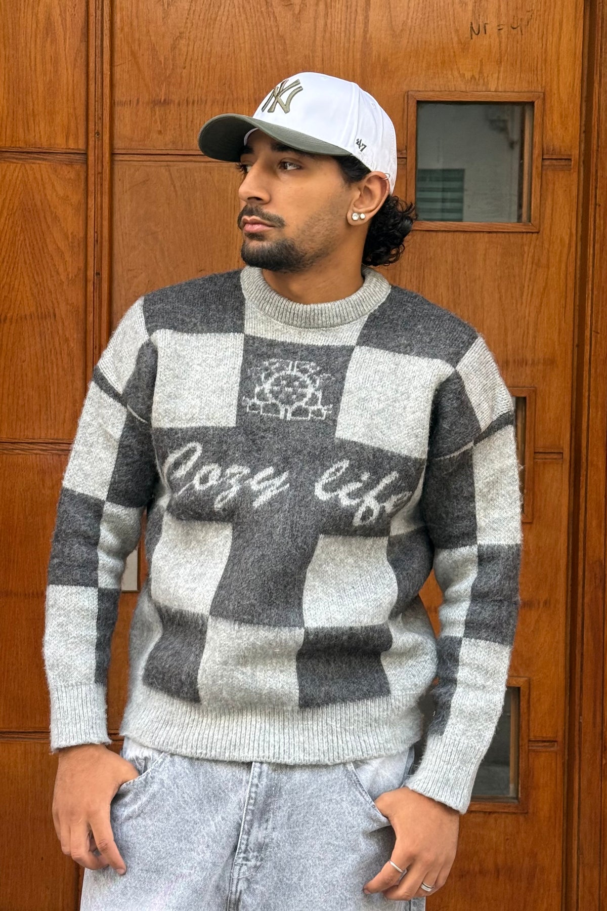 JUMPER COZY LIFE GREY RT 60-10