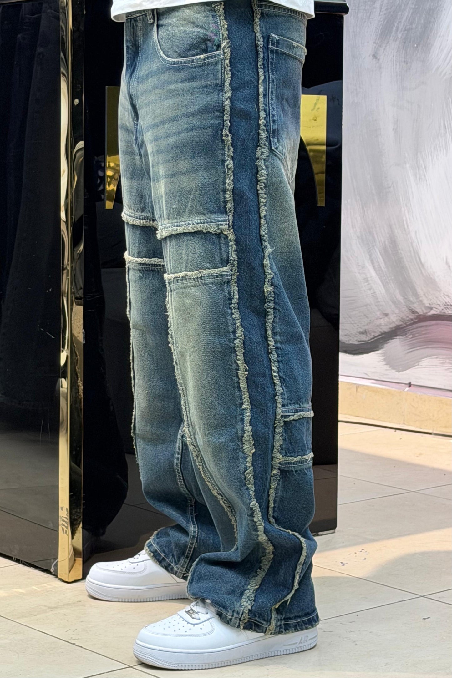 BAGGY JEANS STORM V4 DIRTY FONCE