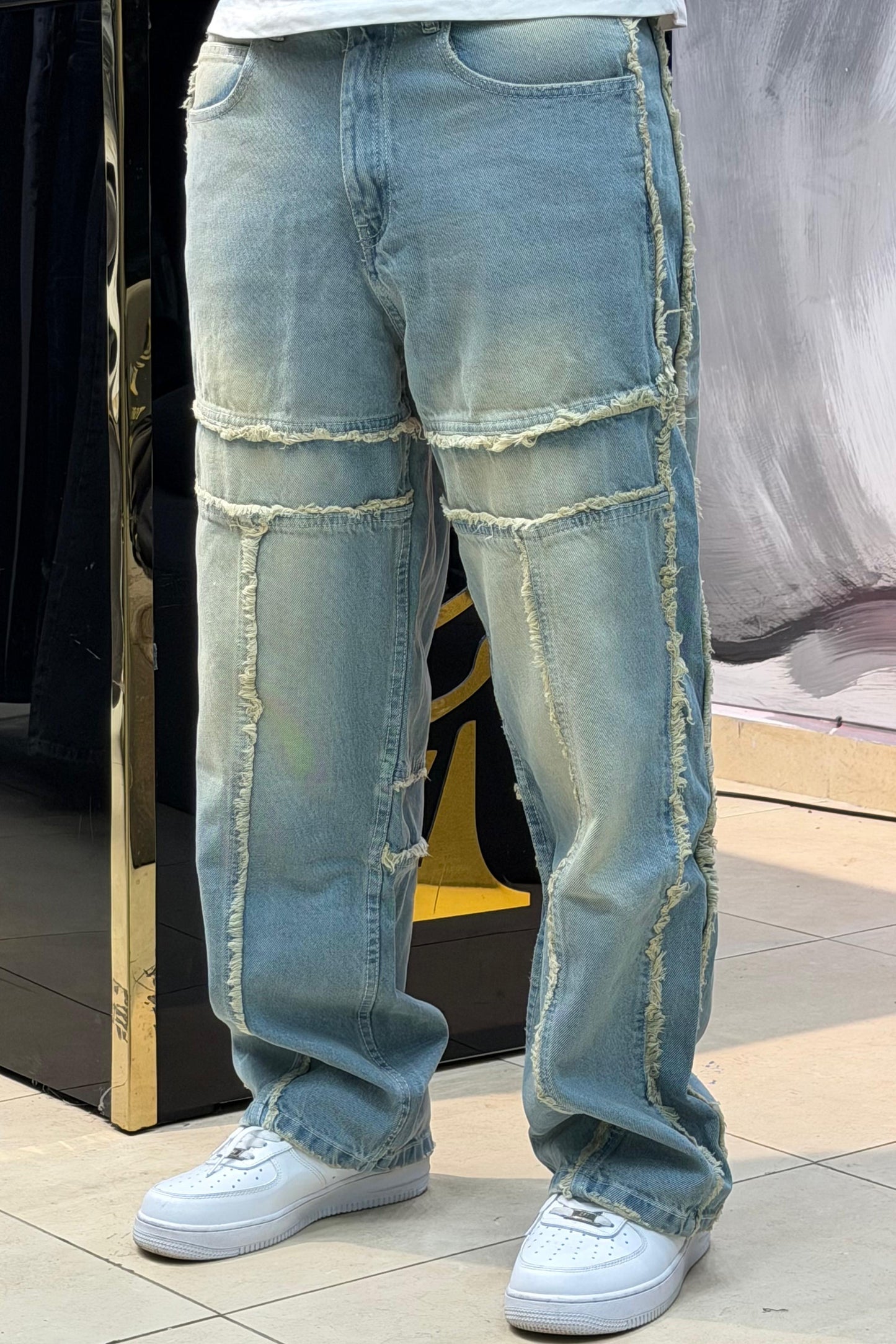 BAGGY JEANS STORM V4 DIRTY CLAIR