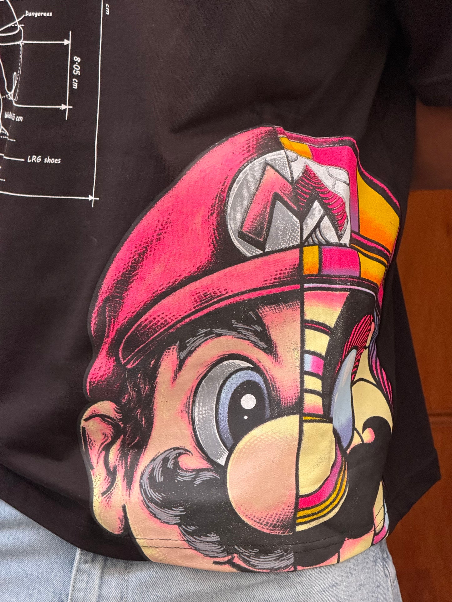 T-SHIRT MARIO BLACK BL