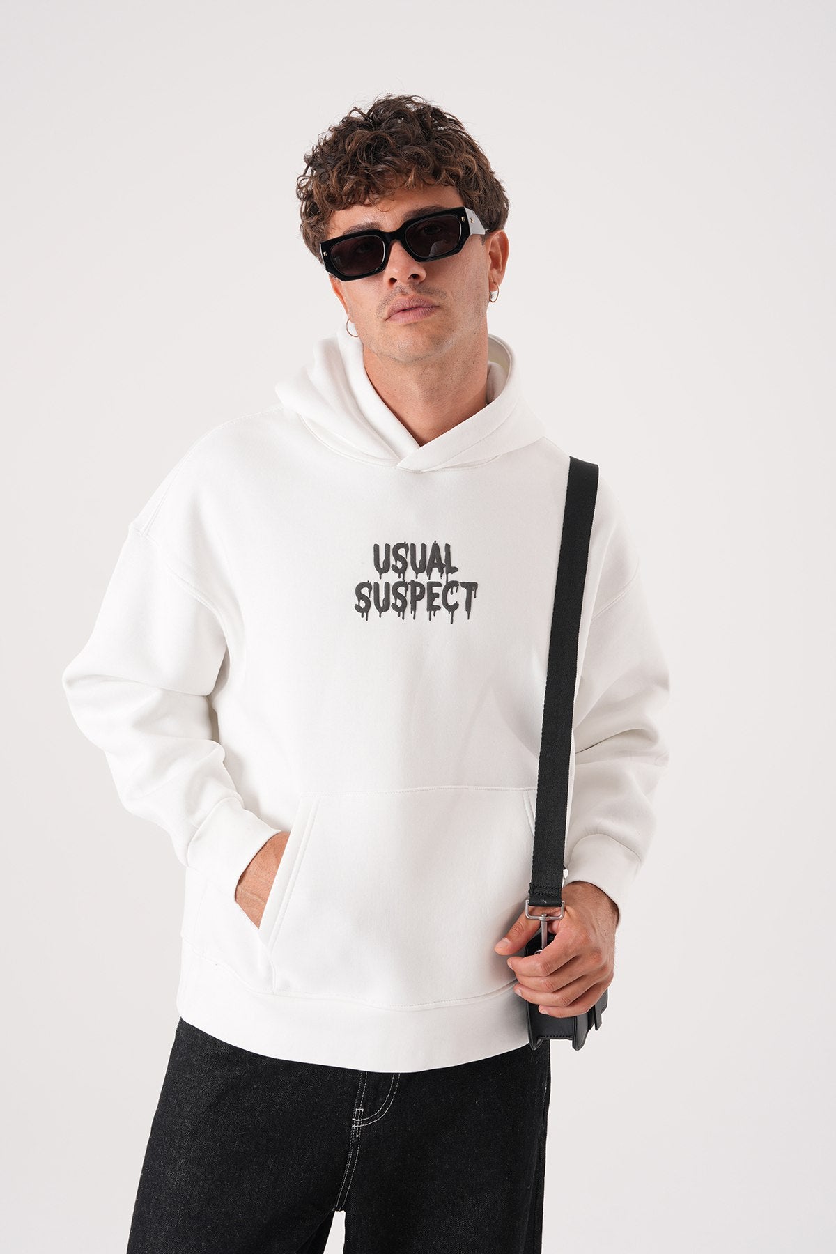 HOODIES USUAL SUSPECT WHITE 257012