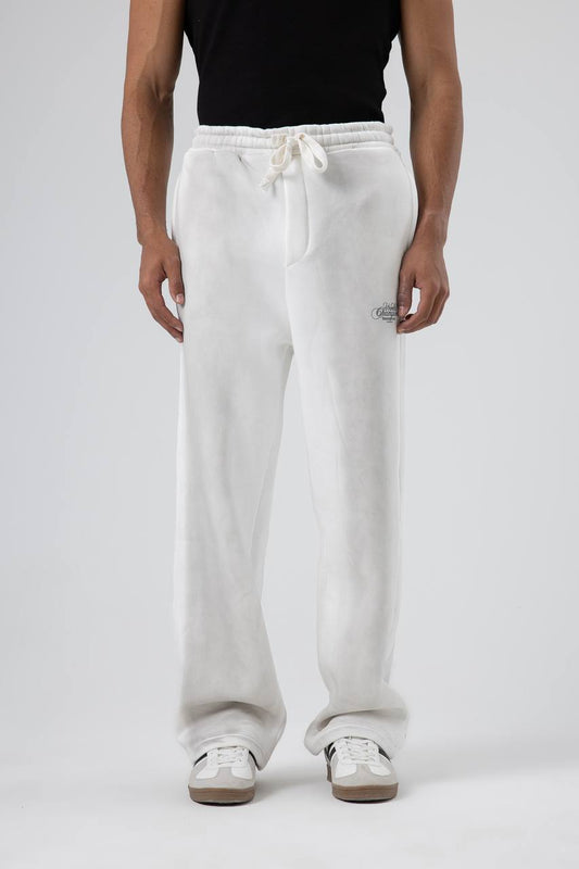 SWEATPANTS WASHED WHITE E80-24