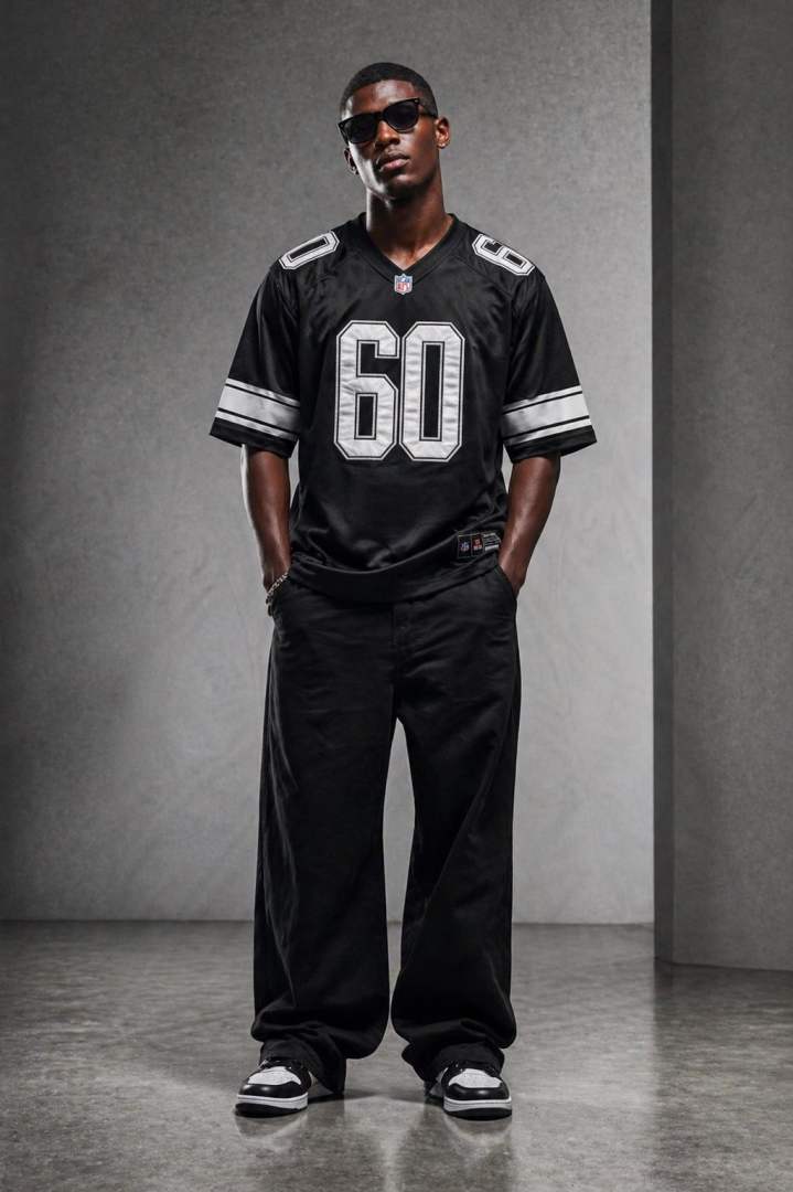 JERSEY NFL 60 BLACK F-17