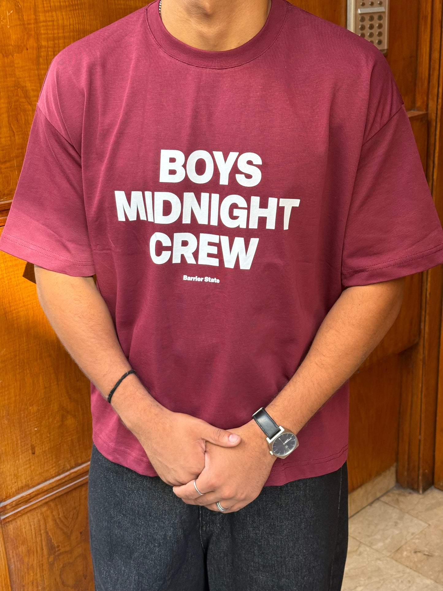 T-SHIRT CROPPED BOYS MINIGHT CHERRY BR 20-217