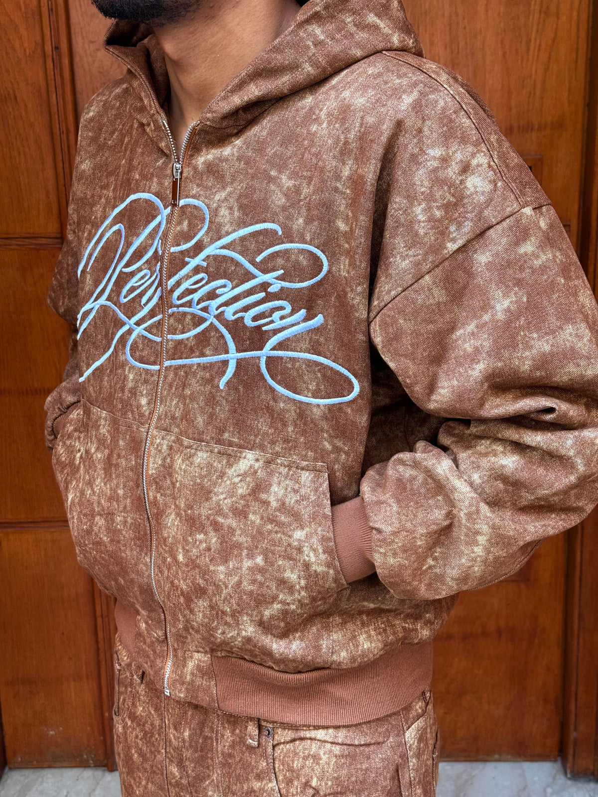 ENSEMBLE IMPRIME BROWN PERFECTION