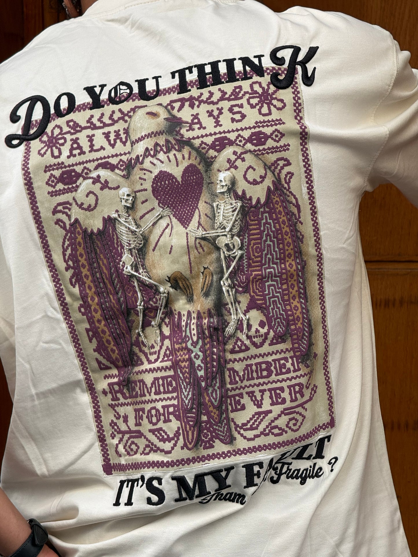 T-SHIRT DO YOU THINK BEIGE 261044