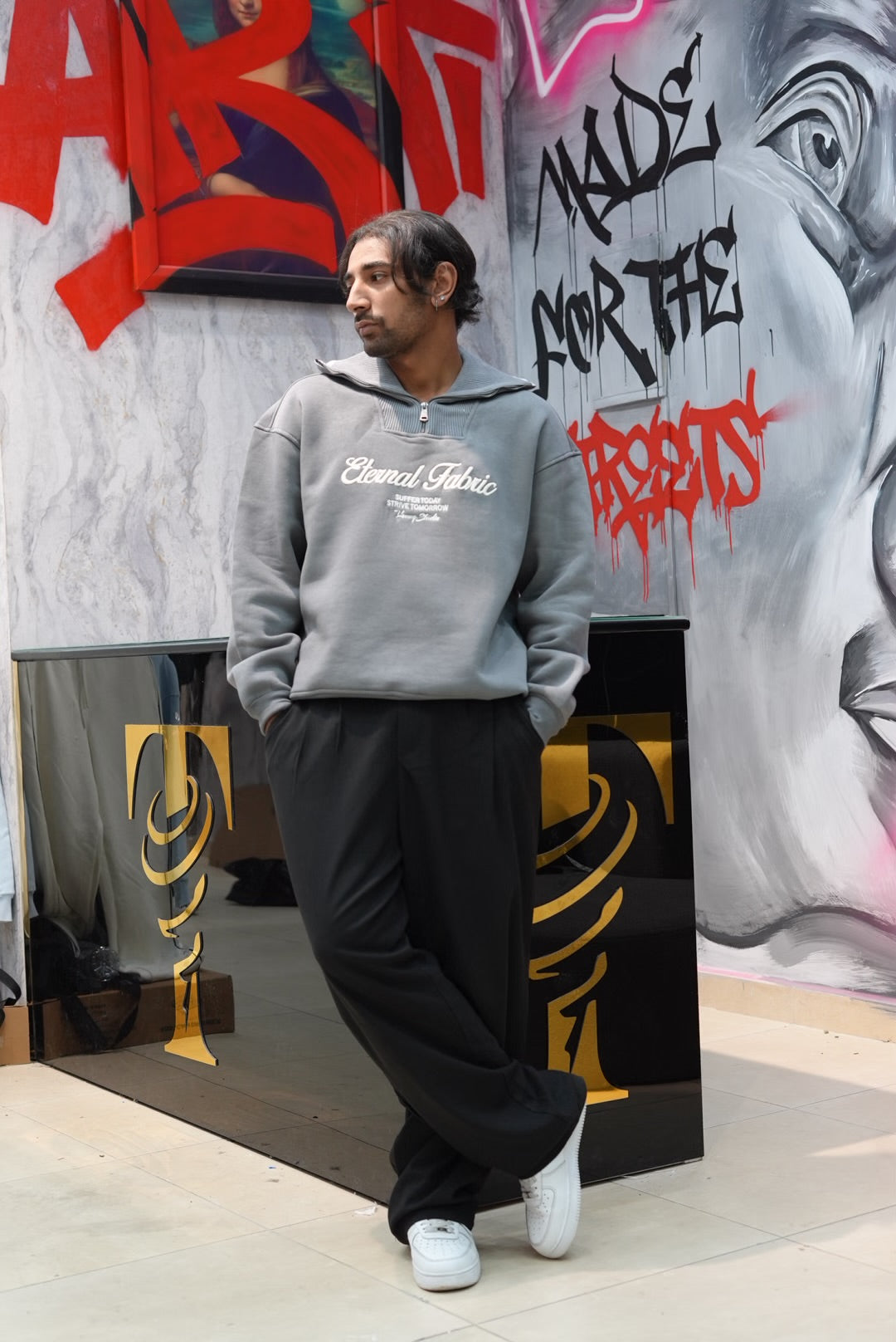 FILIPPO ZIP ETRNAL GREY V70-103