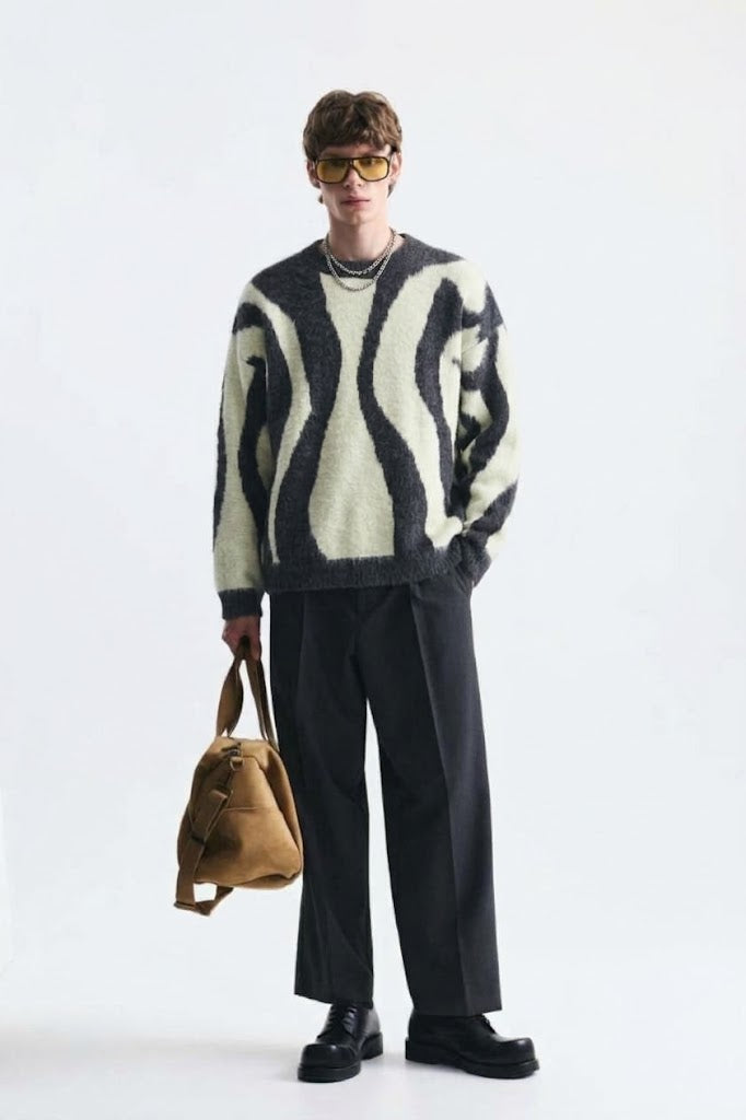 JUMPER GREY/YELLOW VM V60-36