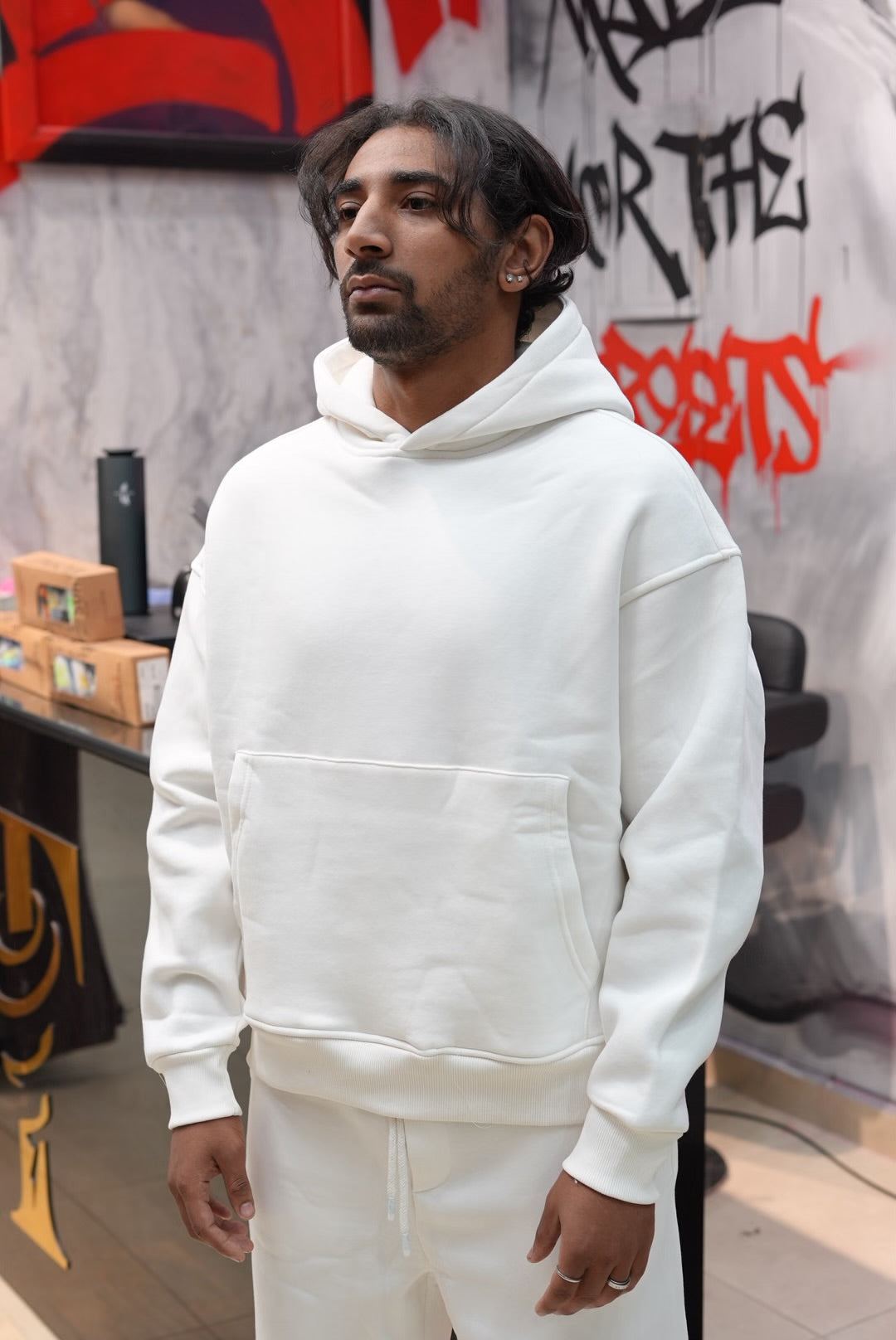 ENSEMBLE SWEATPANTS WHITE 9435