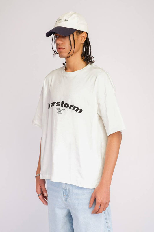 T-SHIRT CROP BARSTORM WHITE 20-202
