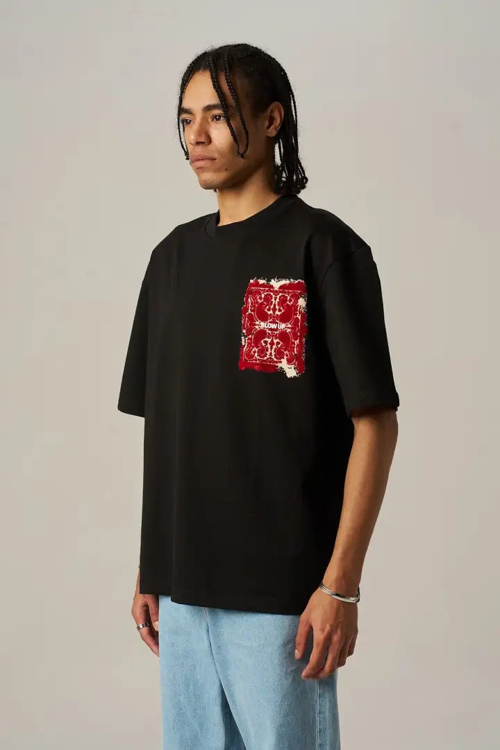 T-SHIRT BU BLACK T-19