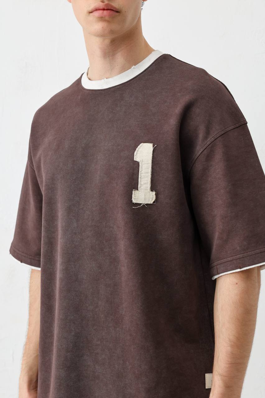 T-SHIRT VM 1 BROWN V70-134