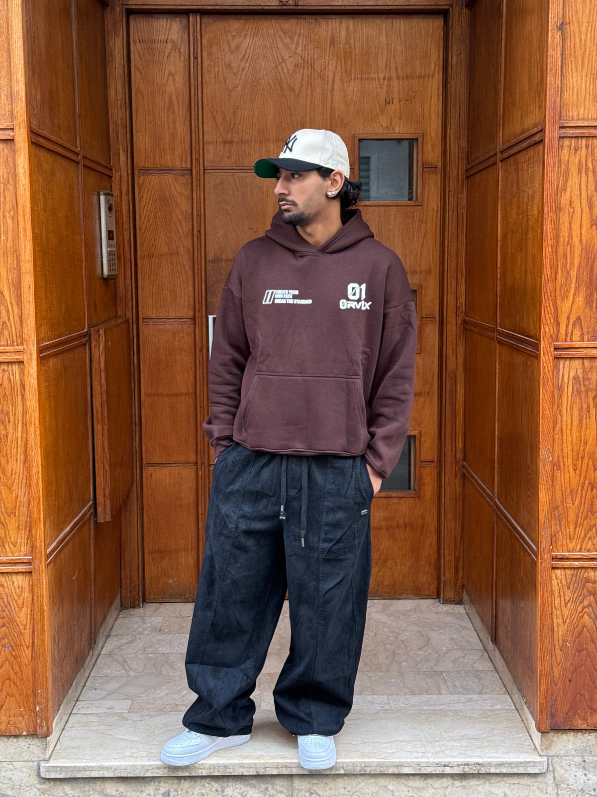 HOODIES ORVIX 01 BROWN OVX