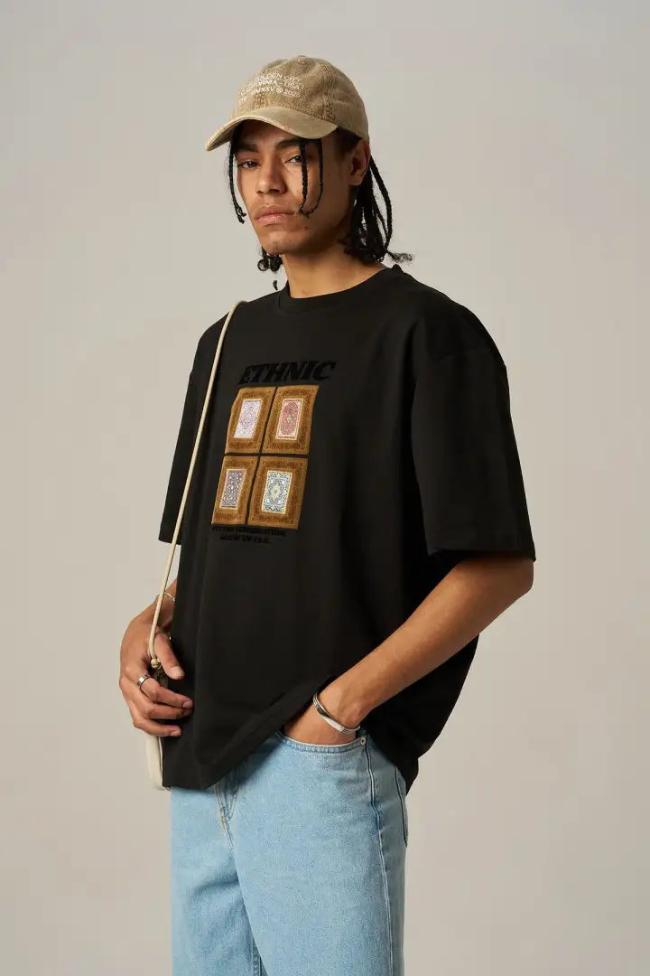 T-SHIRT BU BLACK T-17