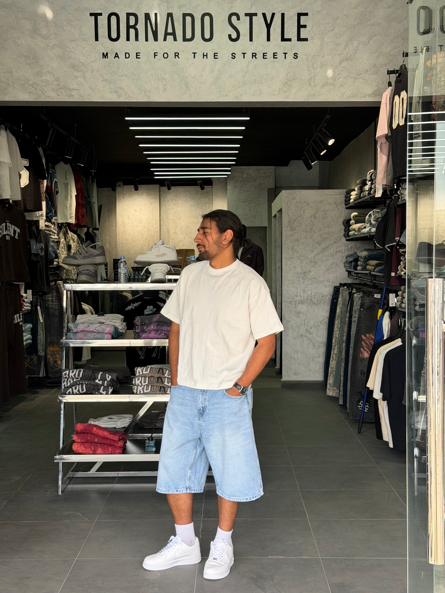 SKATER JORTS TORNADO STYLE DELAVE