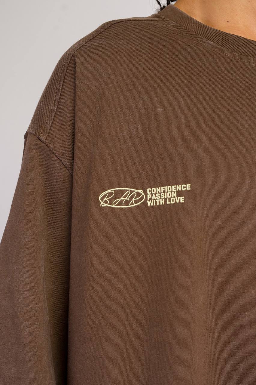 T-SHIRT BR PASSION LOVE BROWN 20-208